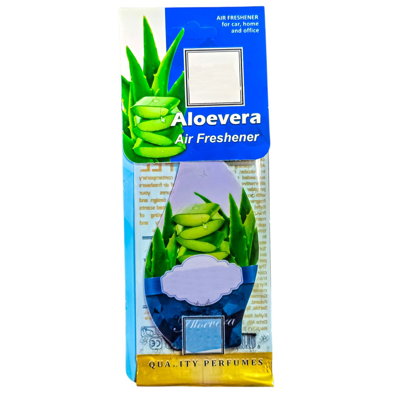 خوشبوکننده کارتی خودرو فورس مدل Aloevera با رایحه آلوورا