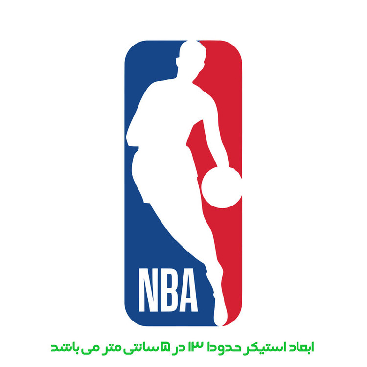 برچسب خودرو پویا مارکت طرح NBA کد 3264