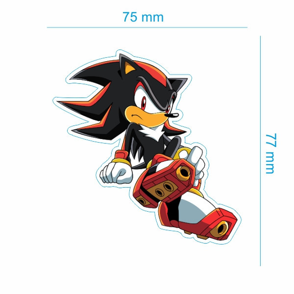 برچسب بدنه خودرو طرح سونیک SONIC کد 8