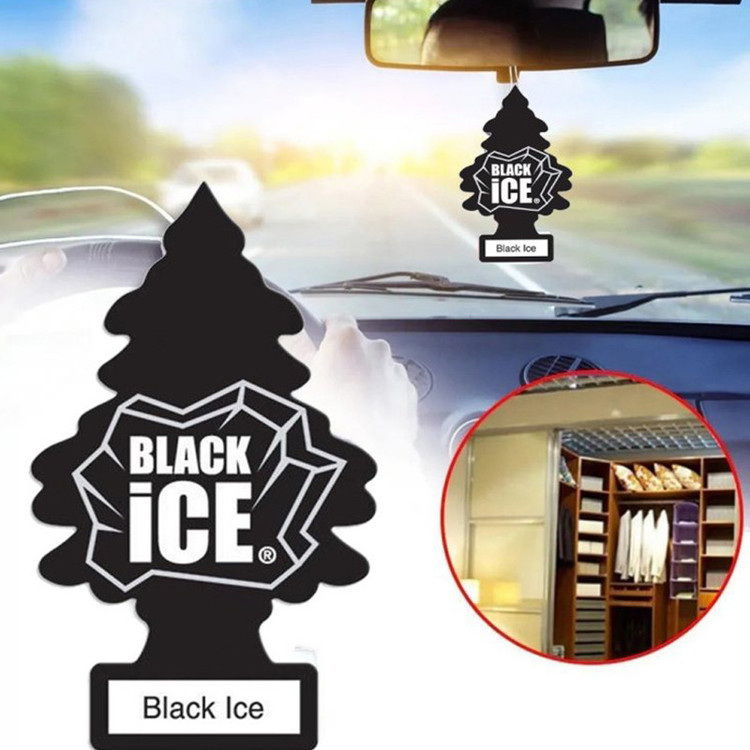 خوشبوکننده خودرو لیتل تریس مدل Black Ice