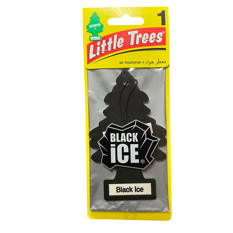 خوشبوکننده خودرو لیتل تریس مدل Black Ice