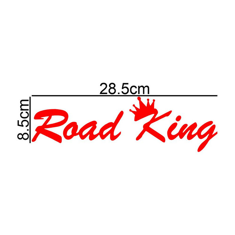 برچسب بدنه خودرو طرح شاه جاده Road King کد MT-R469
