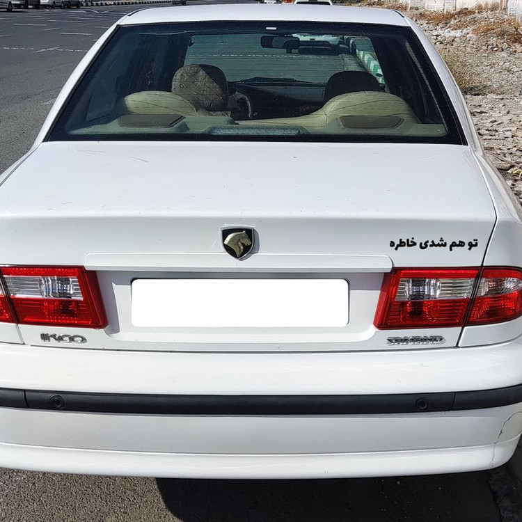 برچسب بدنه خودرو طرح تو هم شدی خاطره کد MT-B442