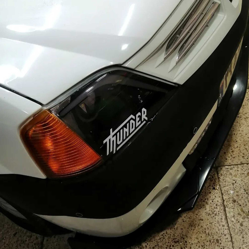 برچسب بدنه خودرو طرح تندر کد T250