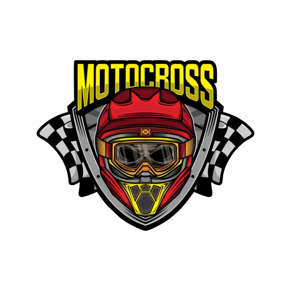 برچسب بدنه خودرو طرح MOTOCROSS کد 105