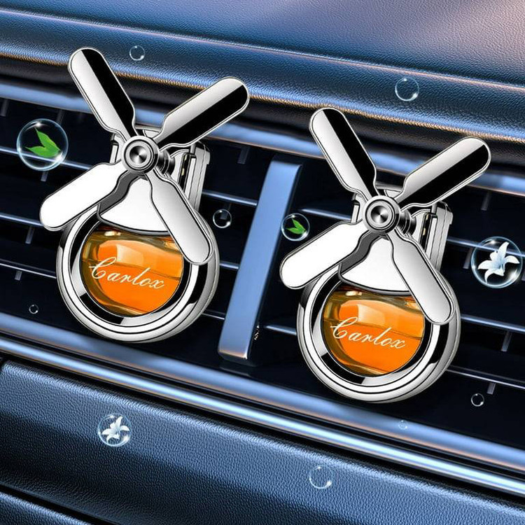 خوشبوکننده خودرو مدل آسیاب کد AIR 609 با رایحه گل های بهاری حجم 8 میلیلیتر