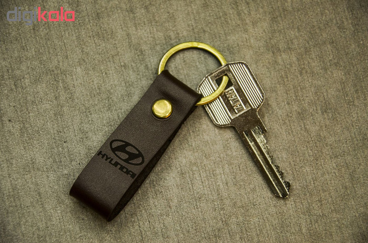 جاسوئیچی خودرو چرمینه اسپرت طرح هیوندا کد 48003A-B