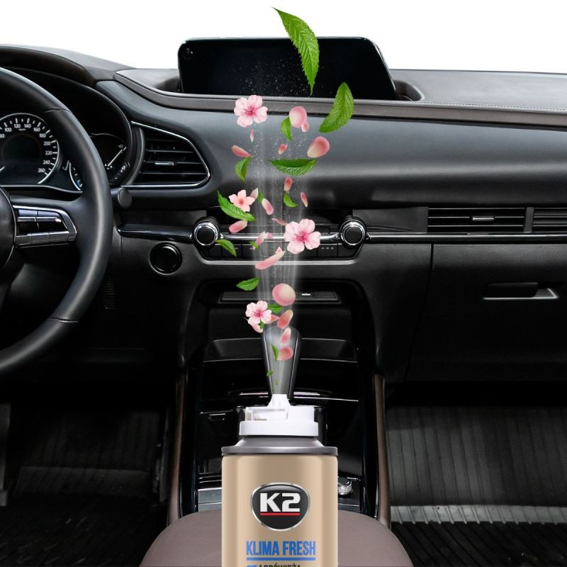 اسپری خوشبوکننده و ضدعفونی کننده کابین خودرو کی تو مدل KLIMA FRESH FLOWER حجم 150 میلی لیتر