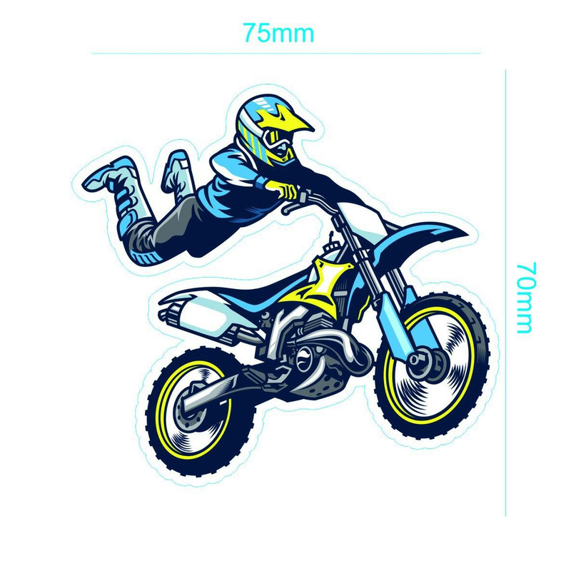 برچسب بدنه خودرو طرح MOTOR کد06