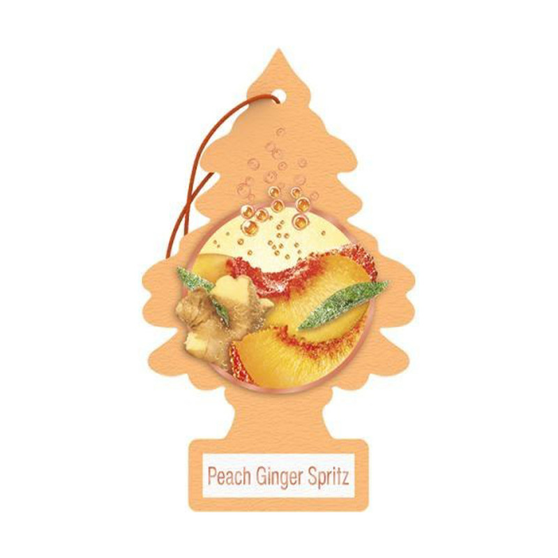خوشبوکننده خودرو لیتل تریس مدل Trees با رایحه Peach Ginger Spritz