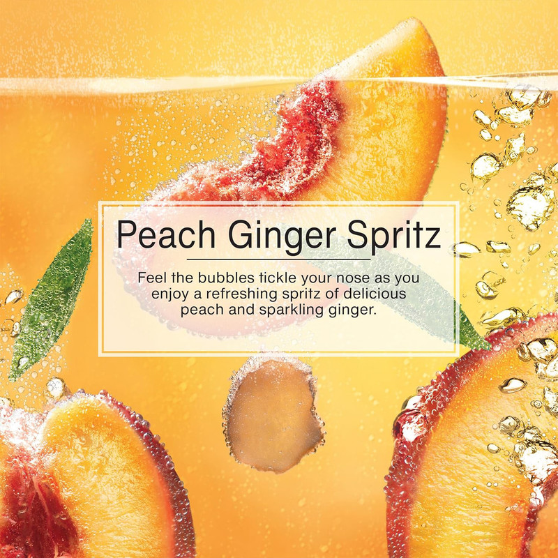 خوشبوکننده خودرو لیتل تریس مدل Trees با رایحه Peach Ginger Spritz