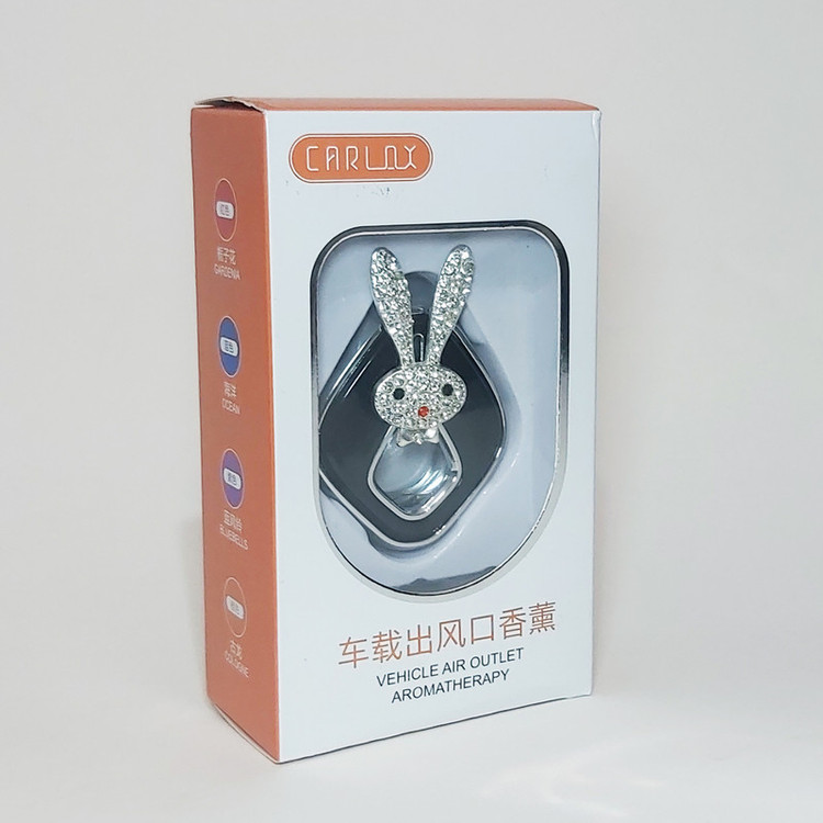 خوشبو کننده خودرو کارلوکس مدل خرگوش کد Silver