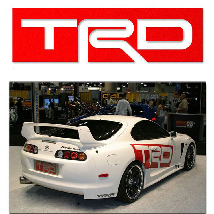 برچسب بدنه خودرو شیپرس طرح TRD کد ST002R
