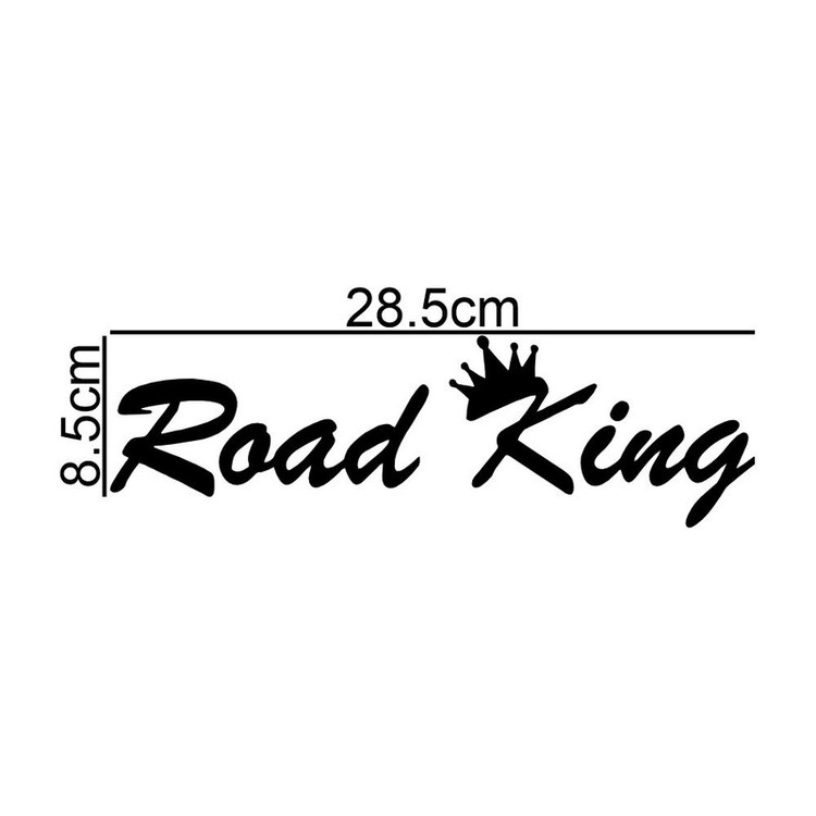 برچسب بدنه خودرو طرح شاه جاده Road King کد MT-B469