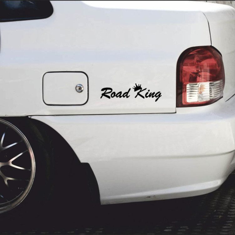 برچسب بدنه خودرو طرح شاه جاده Road King کد MT-B469