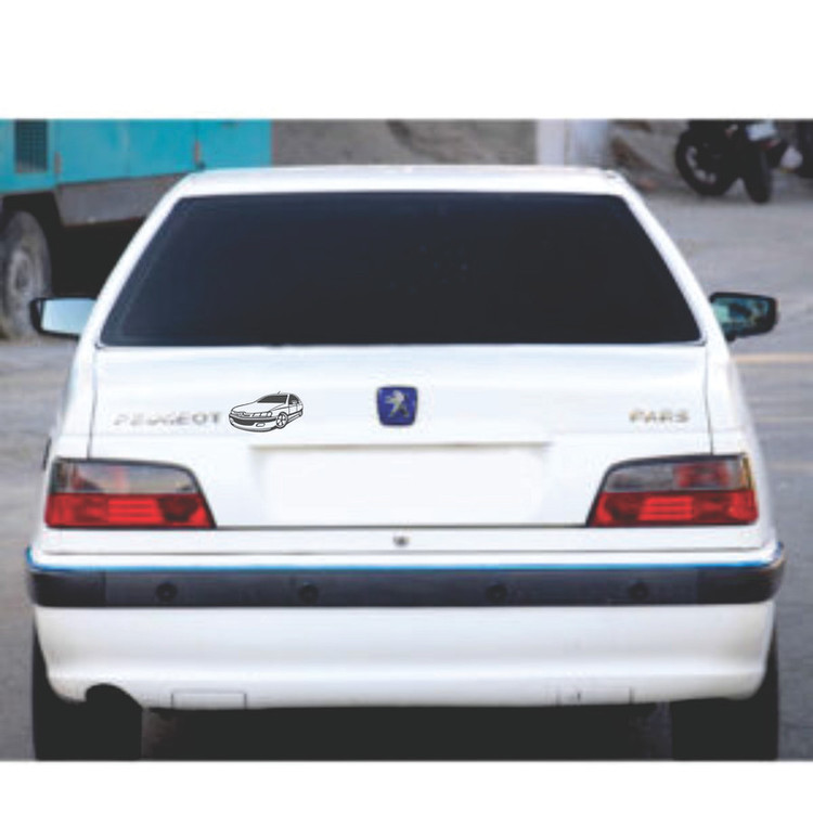 برچسب بدنه خودرو لیزارد مدل اسپورت طرح PARS کد LZD-882