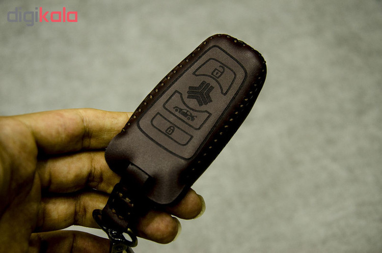 جاسوئیچی خودرو چرمینه اسپرت کد B-71025 مناسب برای کوییک