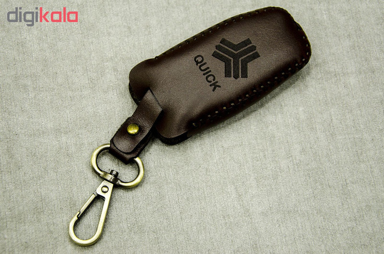 جاسوئیچی خودرو چرمینه اسپرت کد B-71025 مناسب برای کوییک