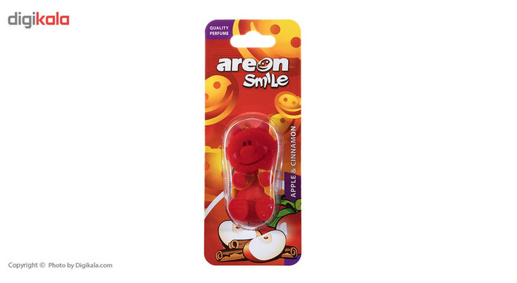 خوشبو کننده ماشین آرئون مدل Smile Apple Cinnamon