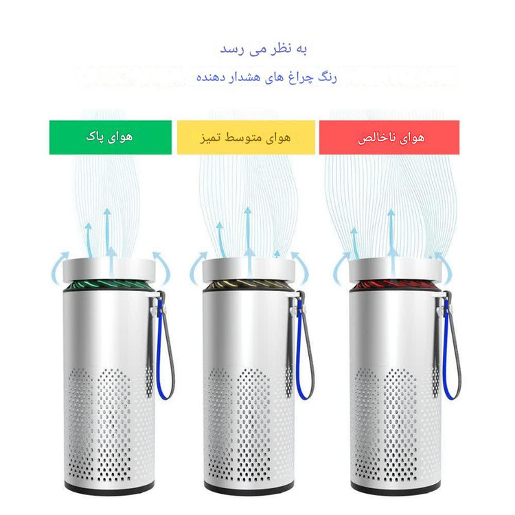تصفیهکننده هوشمند هوا خودرو مدل BCAP-01