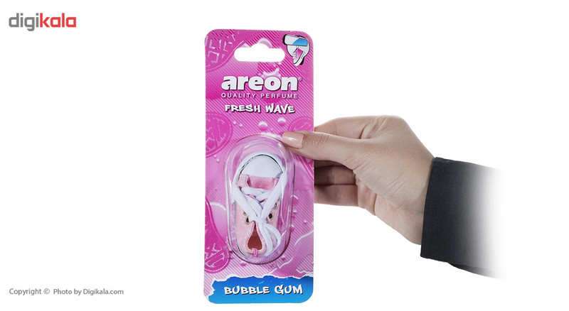خوشبو کننده ماشین آرئون مدل Fresh Wave Bubble Gum