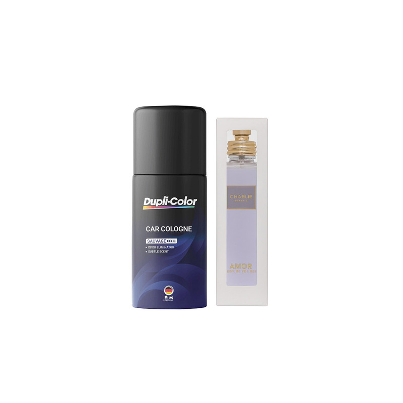 خوشبوکننده خودرو دوپلی کالر مدل SAUVAGE BLUE با رایحه Blue حجم 150 میلی لیتر مجموعه 2 عددی
