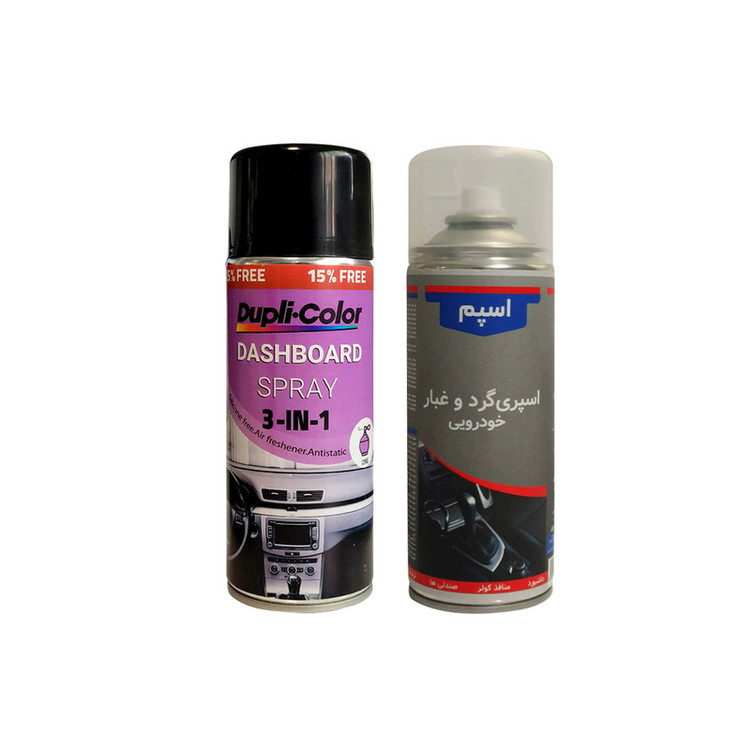 اسپری تمیز کننده و خوشبو کننده هواخودرو دوپلی کالر مدل عطر SAUVAGE حجم 400 میلی لیتر