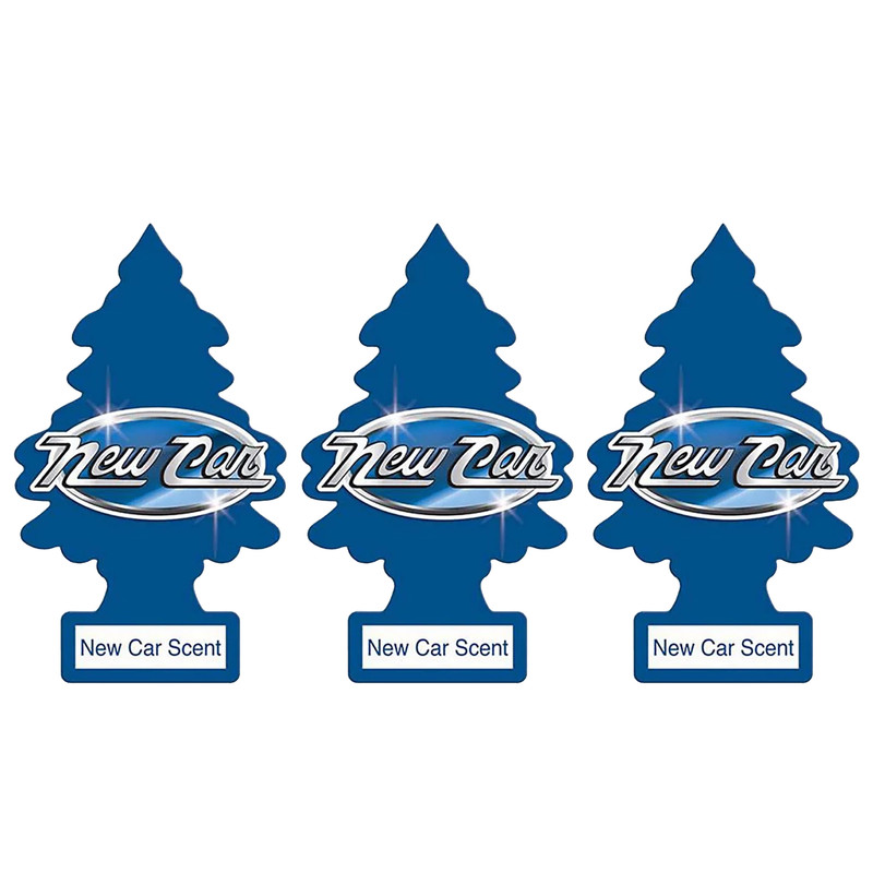 خوشبوکننده خودرو لیتل تریس مدلُ New Car Scent بسته 3 عددی