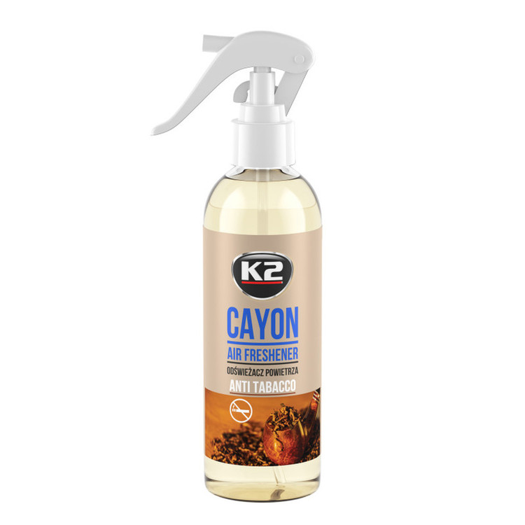 اسپری خوشبوکننده ضد بوی سیگار کیتو مدل CAYON ANTI TOBACCO M117 حجم 250 میلیلیتر