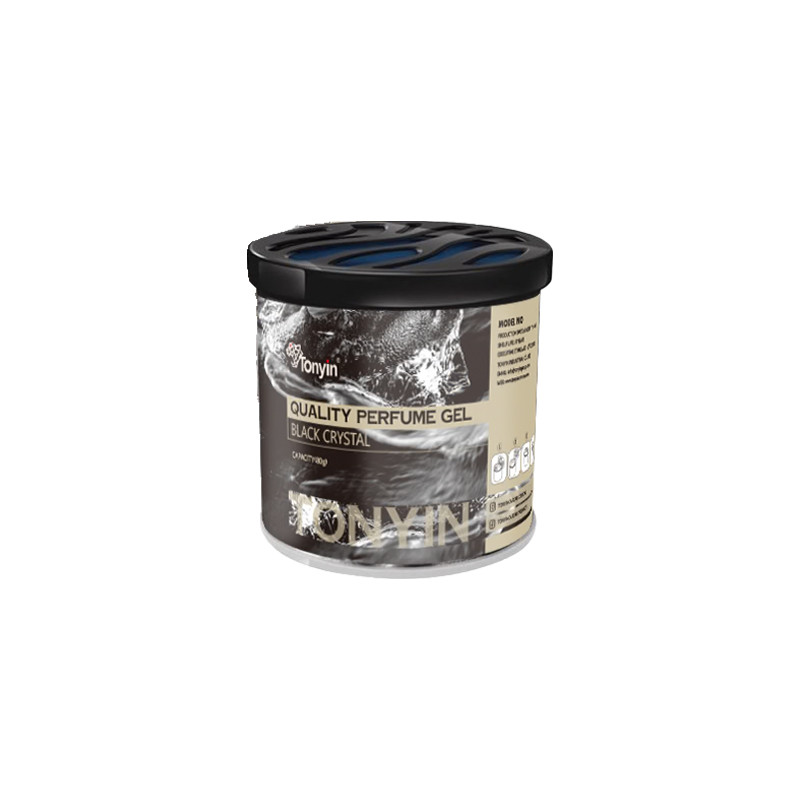 خوشبوکننده کنسروی خودرو تونین مدل BLACK CRYSTAL با رایحه Black Crystal وزن ۸۰ گرم