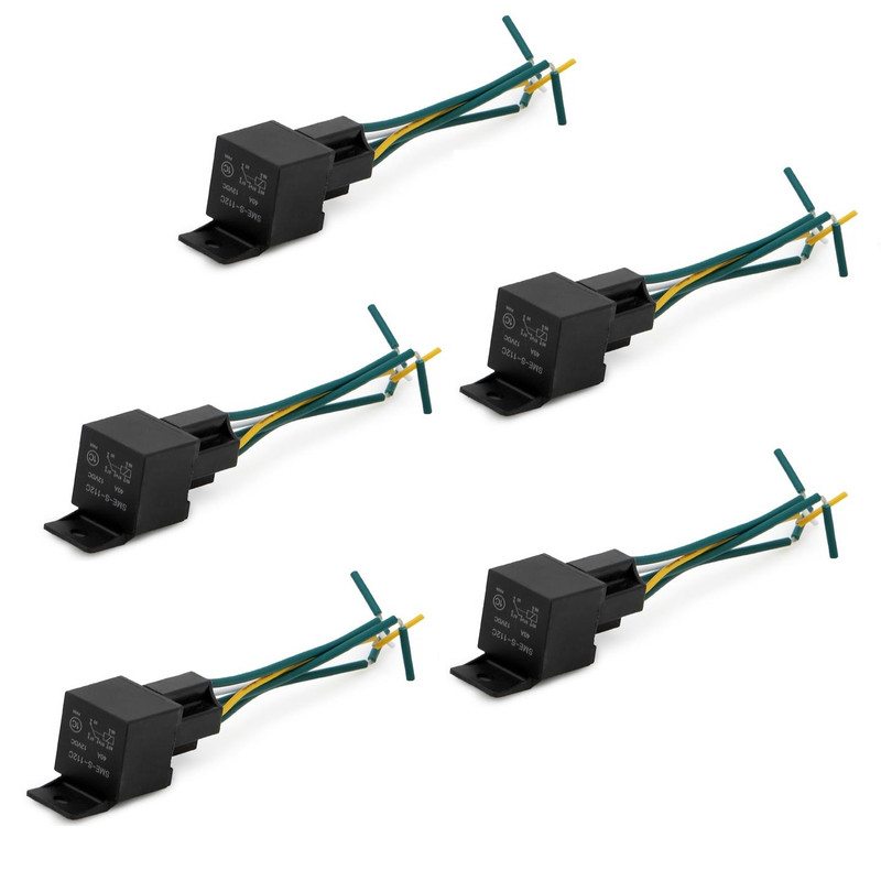 رله قطع کن دزدگیر مدل SX40A/30A بسته 5 عددی
