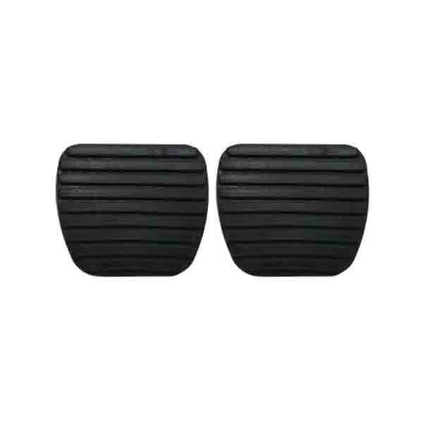 روکش پدال خودرو قطعه سازان کبیر مدل PED-206SD-866 مناسب برای پژو 206 صندوقدار مجموعه 2 عددی