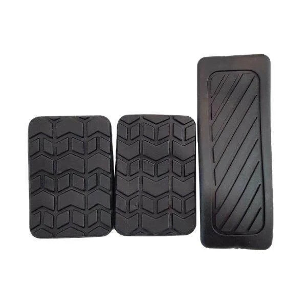 روکش پدال ترمز و کلاچ خودرو کالانیکس مدل PEDAL-TIBA-101040 مناسب برای تیبا بسته 3 عددی