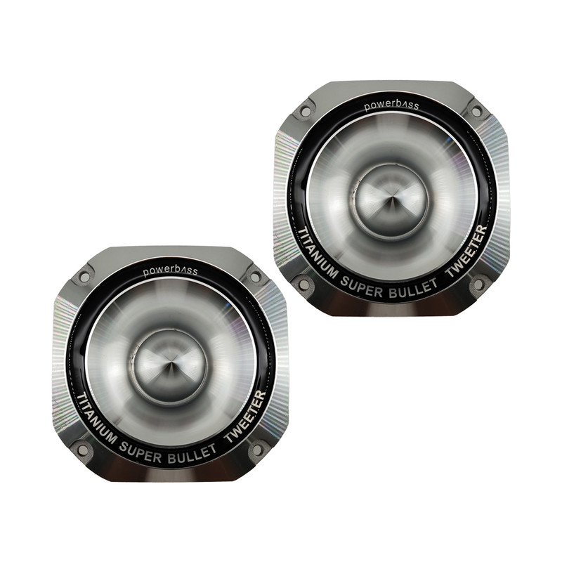 سوپر تیوتر جلو خودرو پاوربیس مدل PB-45X PRO سایز 4 اینچ بسته دو عددی