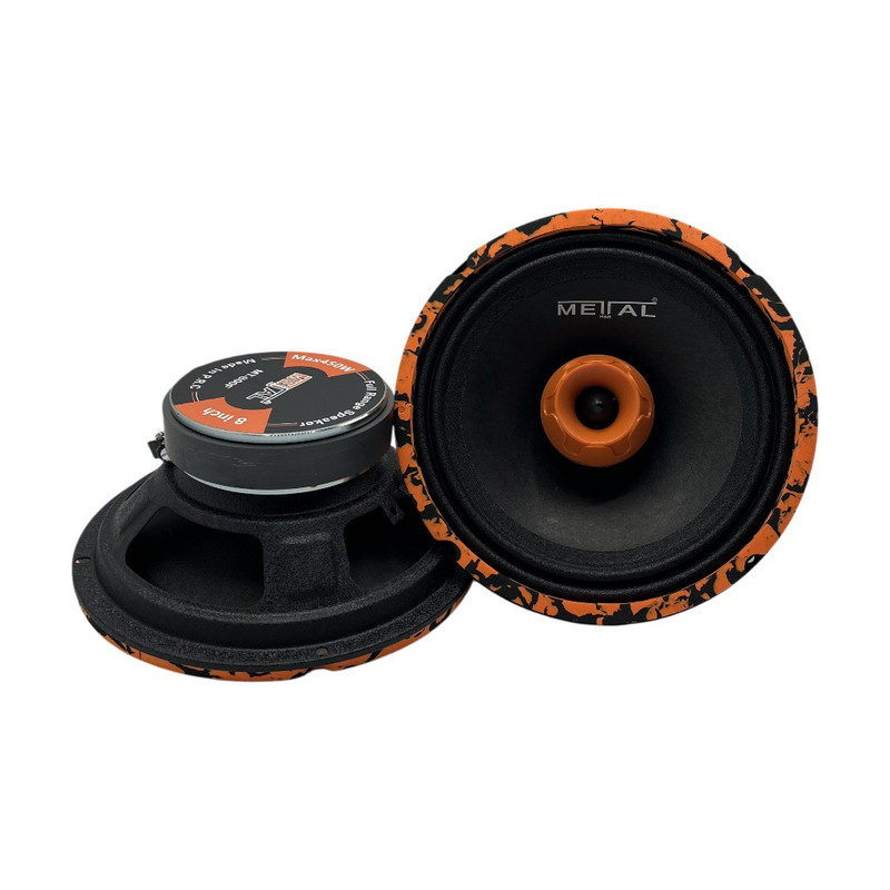 فول رنج پشت خودرو متال مدل MT-800F سایز 8 اینچ بسته 2 عددی