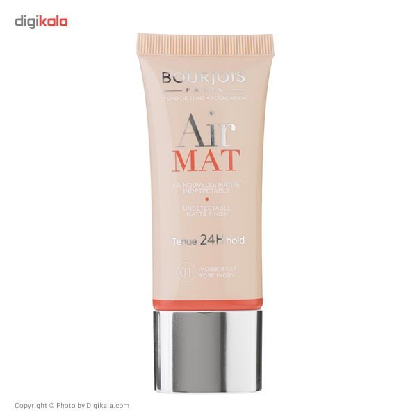 کرم پودر بورژوآ سری Air Mat مدل Rose Ivory 01 حجم 30 میلی لیتر