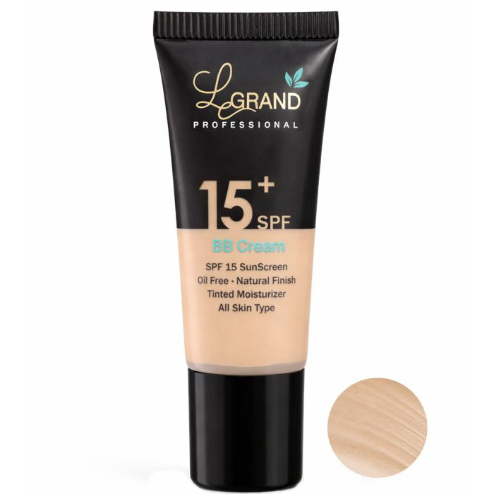 کرم پودر مایع BB لگراند spf 15 مدل professional  شماره 905 مناسب برای انواع پوست حجم 20 میلی‌لیتر