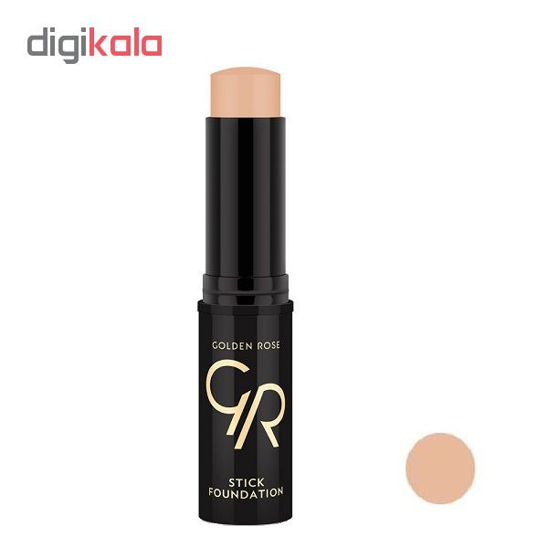 کرم پودر ماتیکی گلدن رز مدل Stick شماره 05