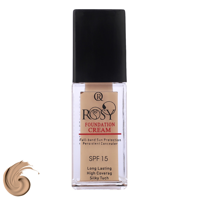 کرم پودر مایع SPF 15 روروسی مدل High Coverage شماره 211 حجم 30 میلی‌لیتر