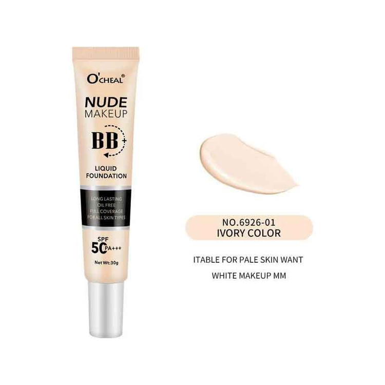 کرم پودر BB مایع SPF50 اوچیل مدل profesional شماره 01 مناسب برای انواع پوست حجم 30 میلی لیتر