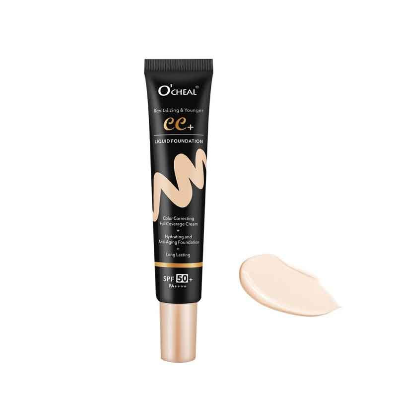 کرم پودر CC مایع SPF50 اوچیل مدل profesional شماره 01 مناسب برای انواع پوست حجم 30 میلی لیتر