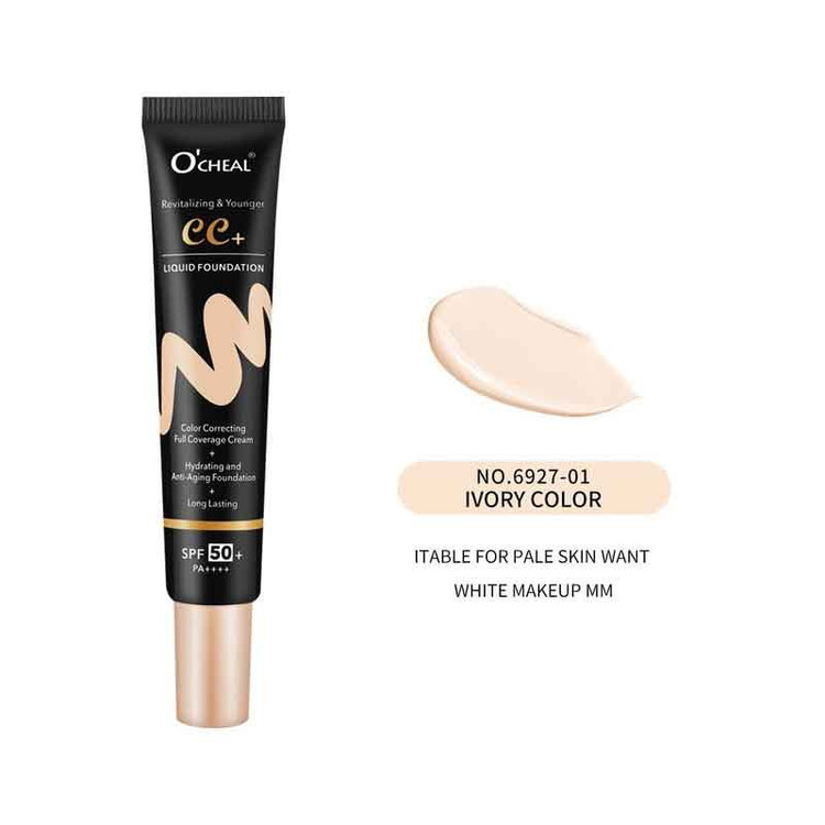 کرم پودر CC مایع SPF50 اوچیل مدل profesional شماره 01 مناسب برای انواع پوست حجم 30 میلی لیتر