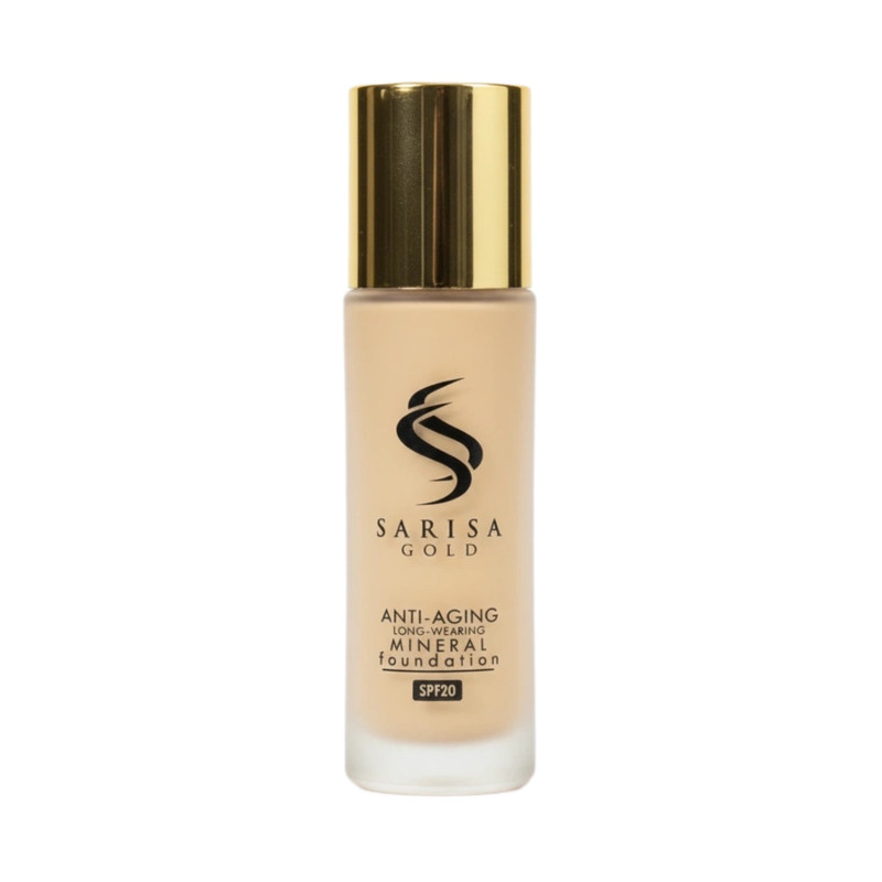 کرم پودر مایع SPF 20 ساریسا گلد مدل SS شماره 41 مناسب برای انواع پوست حجم ۳۵ میلی لیتر