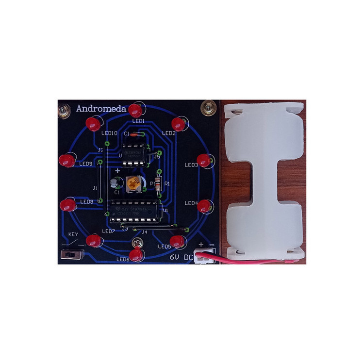 کیت آموزشی مدل چرخ و فلک الکترونیک کد CE - KV03D