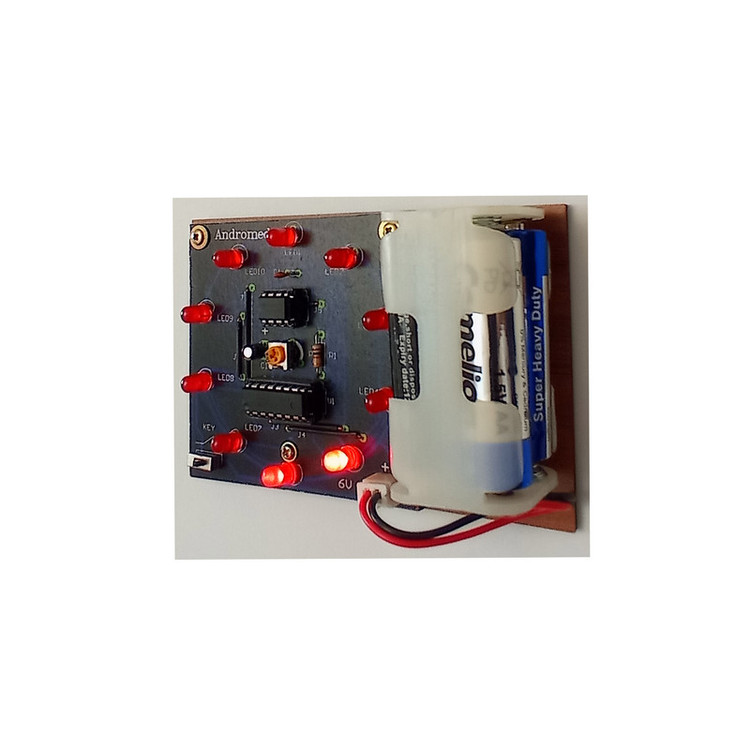 کیت آموزشی مدل چرخ و فلک الکترونیک کد CE - KV03D