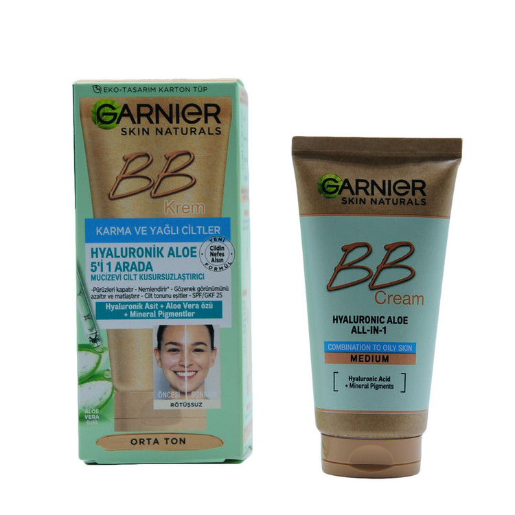کرم پودر BB گارنیه شماره 2 حجم 50 میلی لیتر