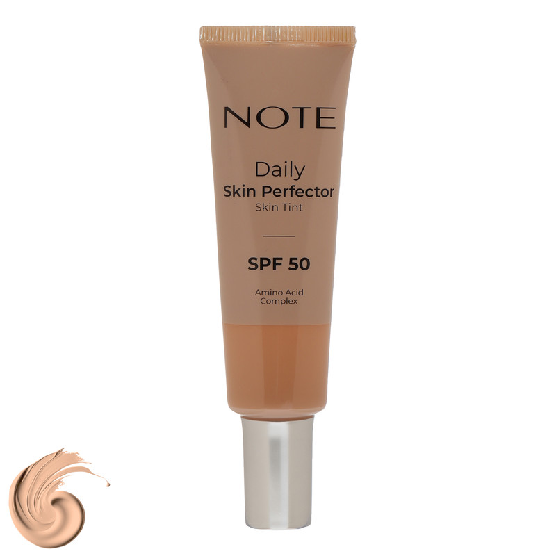 کرم پودر مایع SPF50 نوت مدل Skin Perfector شماره 140 مناسب انواع پوست حجم 30 میلی‌لیتر
