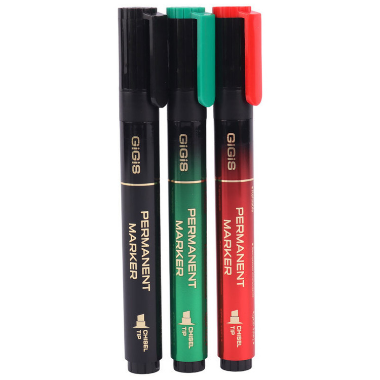 ماژیک جیجیس مدل جوهر ثابت طرح شارژی کد CHISEL-12