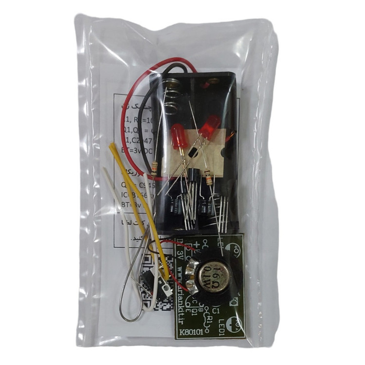 کیت آموزشی آریانکیت مدل ویژه مدرسه جعبه موزیکال وچشمک زن کد K80103