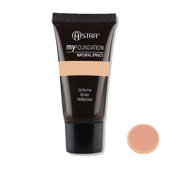 کرم پودر تیوپی SPF15 استرا مدل MY FOUNDATION شماره 01 برای انواع پوست حجم 30 میلیلیتر